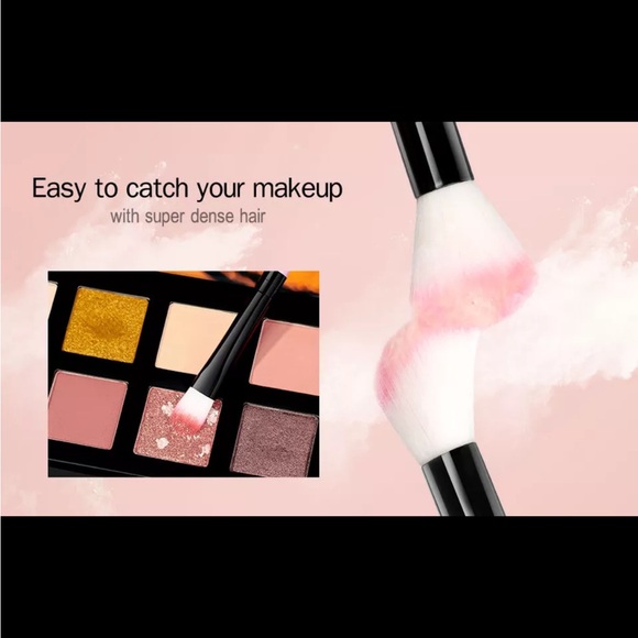 32 Piece Pink Makeup Brushes for Face Lips Eyebrows Foundation Soft Makeup Tools - Picture 7 of 8